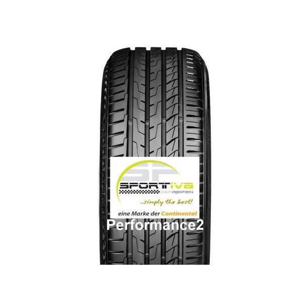 SPORTIVA Performance 2 205/60R16 92V  - Produceret af Continental med 3 �rs garanti