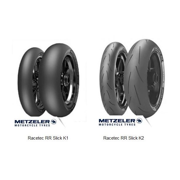 METZELER RACETEC RR SLICK K2 R TL 200/60-17 X