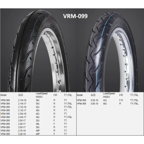 VEE-RUBBER VRM099 R TT 2.75/-16 46J